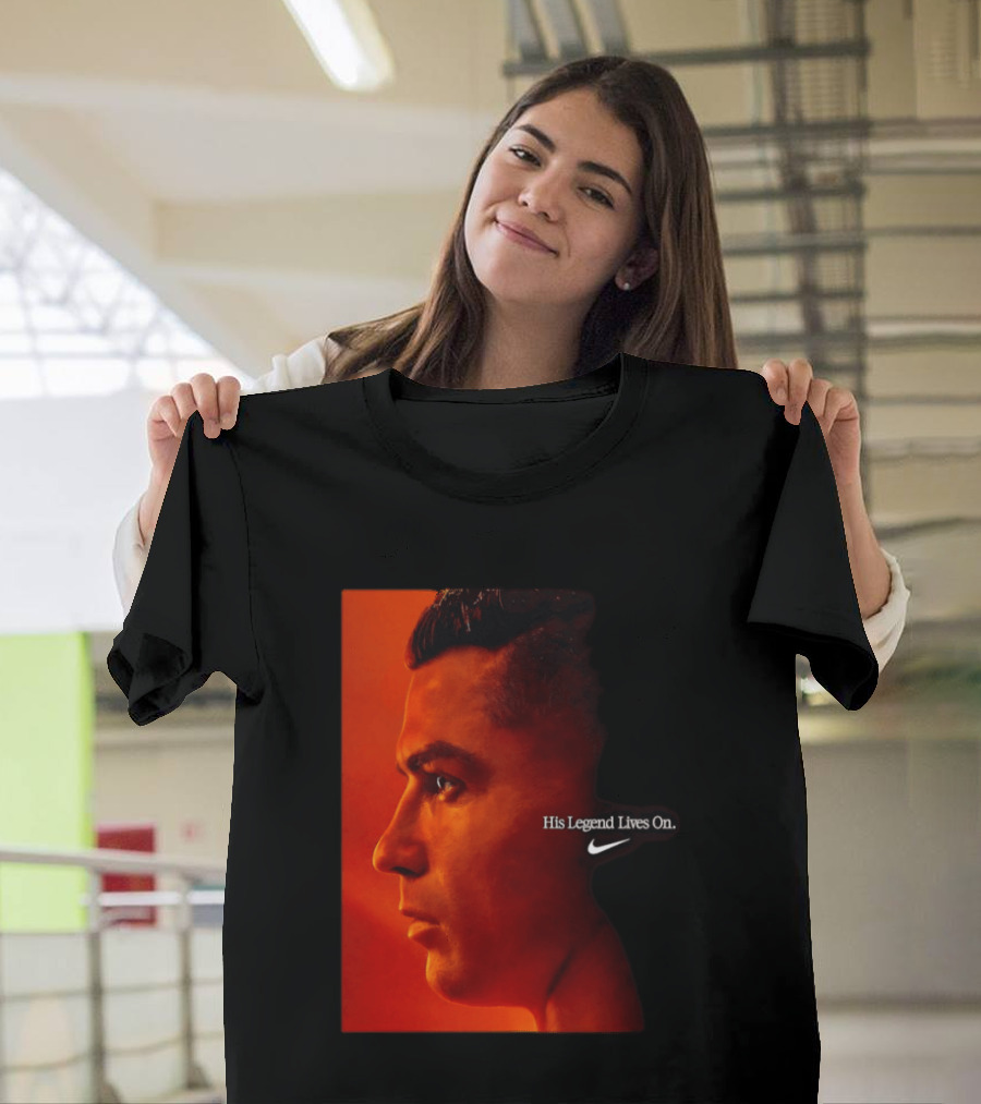 Cristiano Ronaldo His Legend Lives On Nike T-Shirt