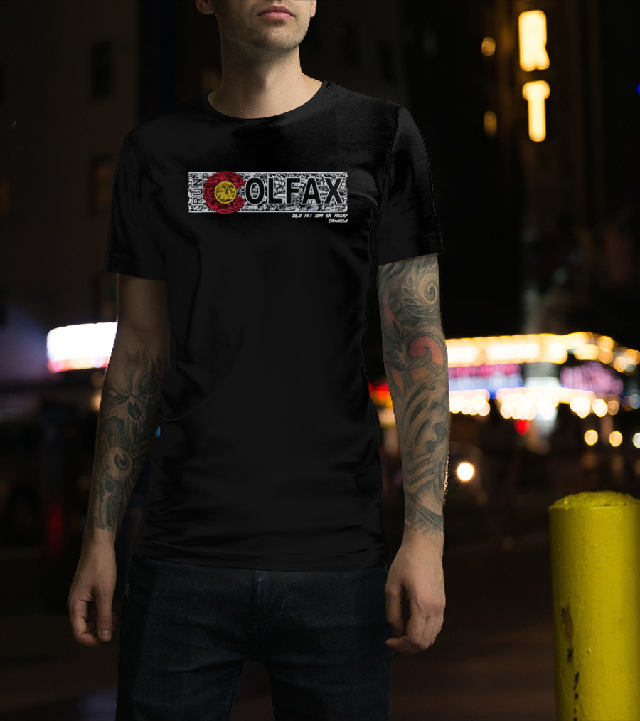 Denver Colfax Run Marathon 2026 Colorado Event T-Shirt