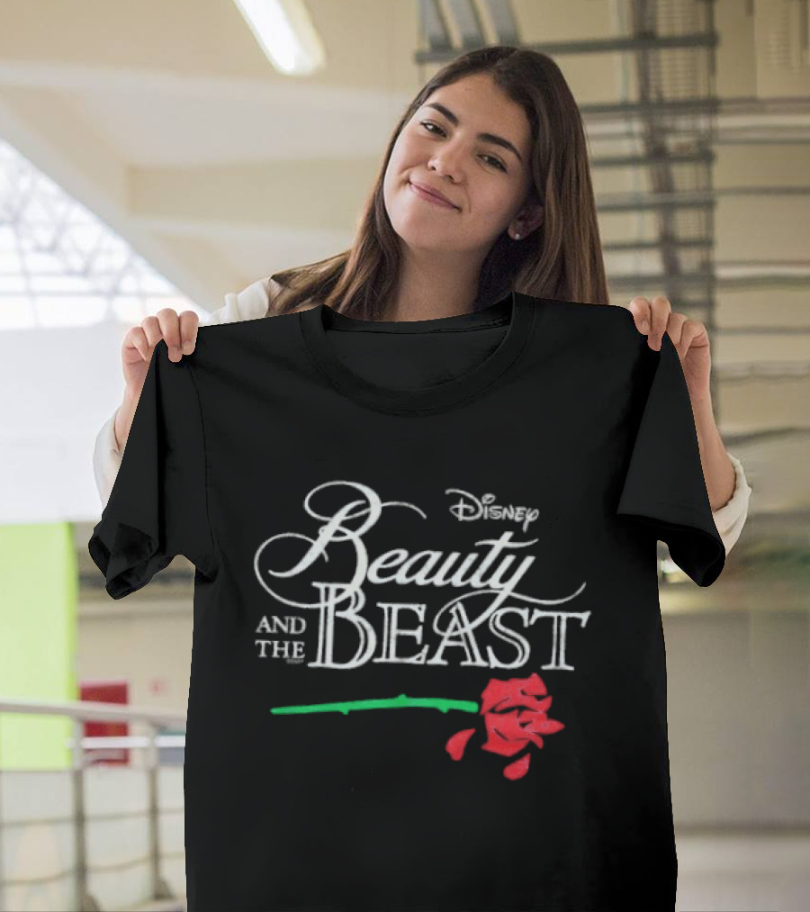 Disney Beauty And The Beast Rose T-Shirt