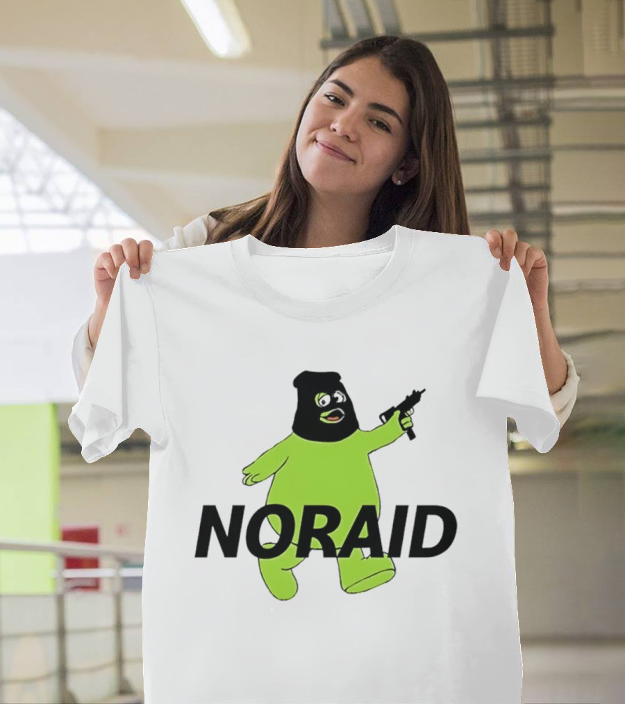 Uncle O'Grimacey Noraid With Green Character And Weapon T-Shirt