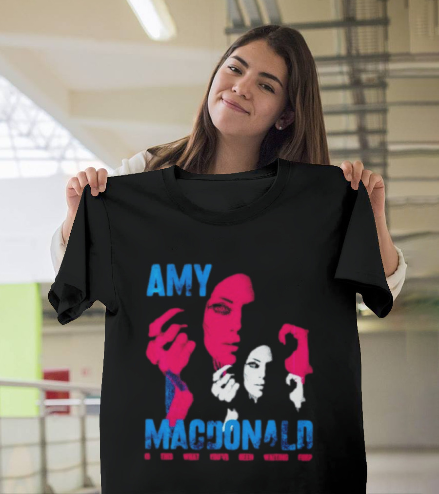 Amy Macdonald Is This What You've Been Waiting For Face T-Shirt