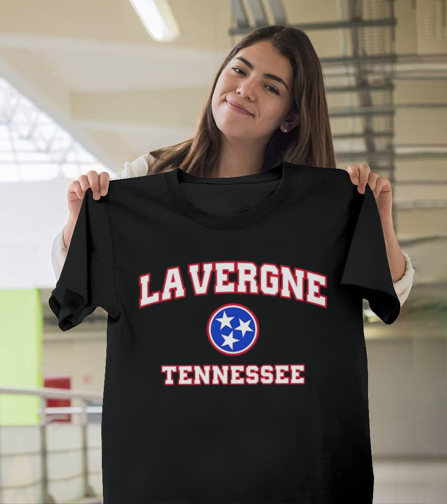 La Vergne Tennessee Tri Star Circle T-Shirt