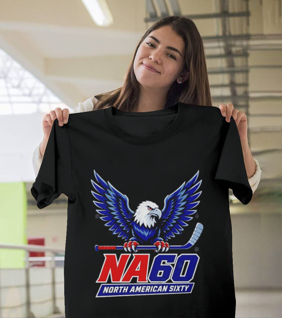 NA 60 North American Sixty Eagle Hockey T-Shirt
