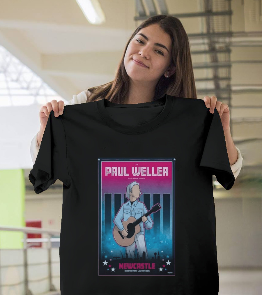 Paul Weller Live Newcastle Exhibition Park July 10 2026 Plus Special Guests T-Shirt