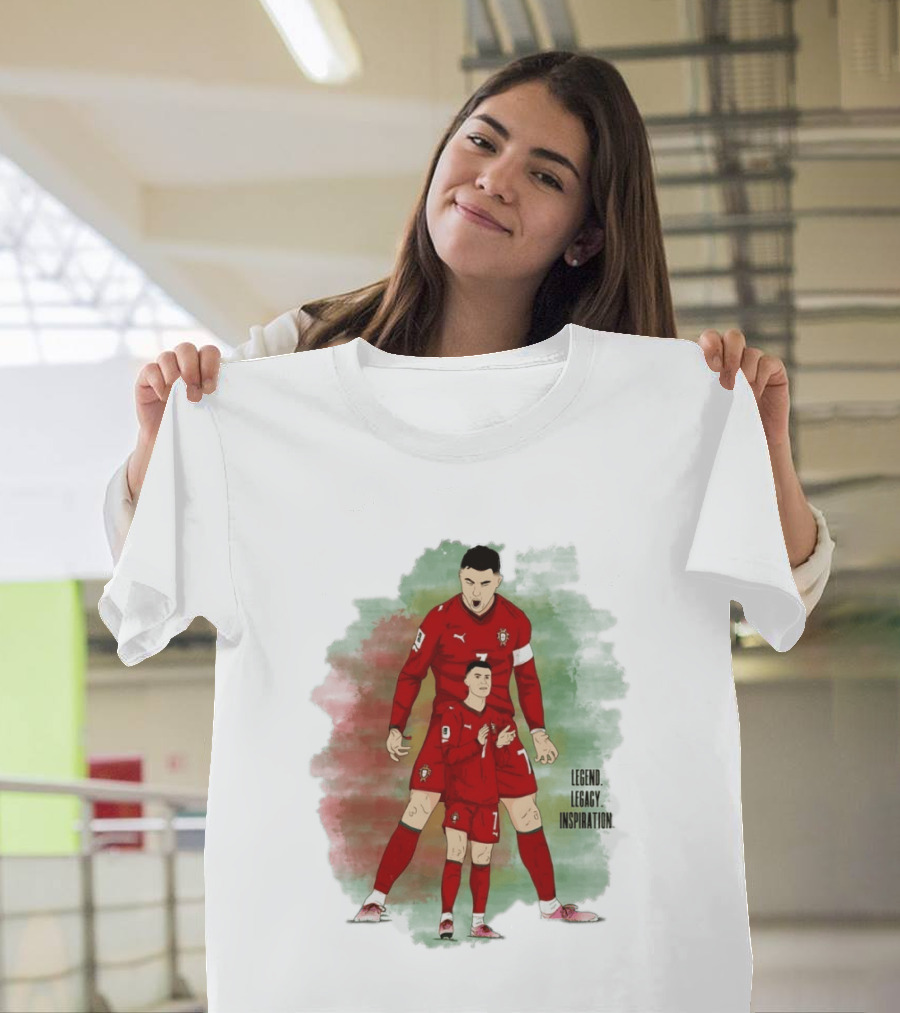 Portugal Cristiano Ronaldo 7 Legend Legacy T-Shirt