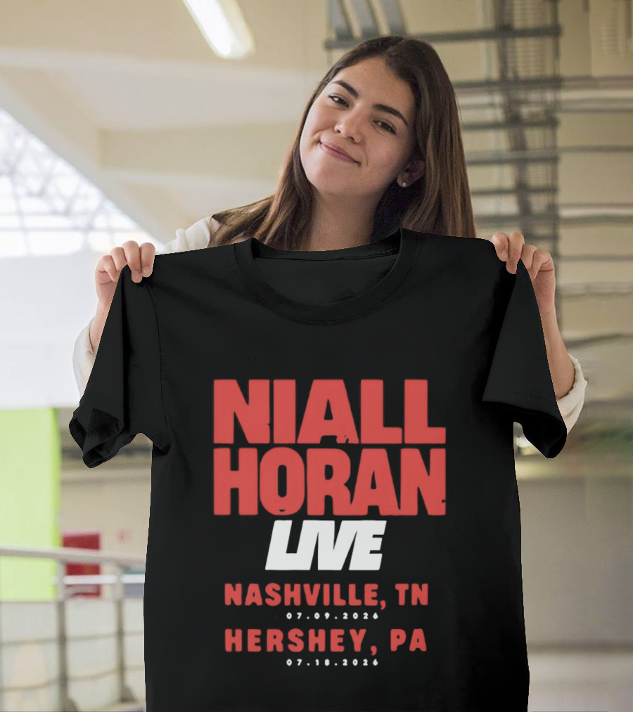 Niall Horan Live Nashville TN 07.09.2020 Hershey PA 07.10.2020 T-Shirt