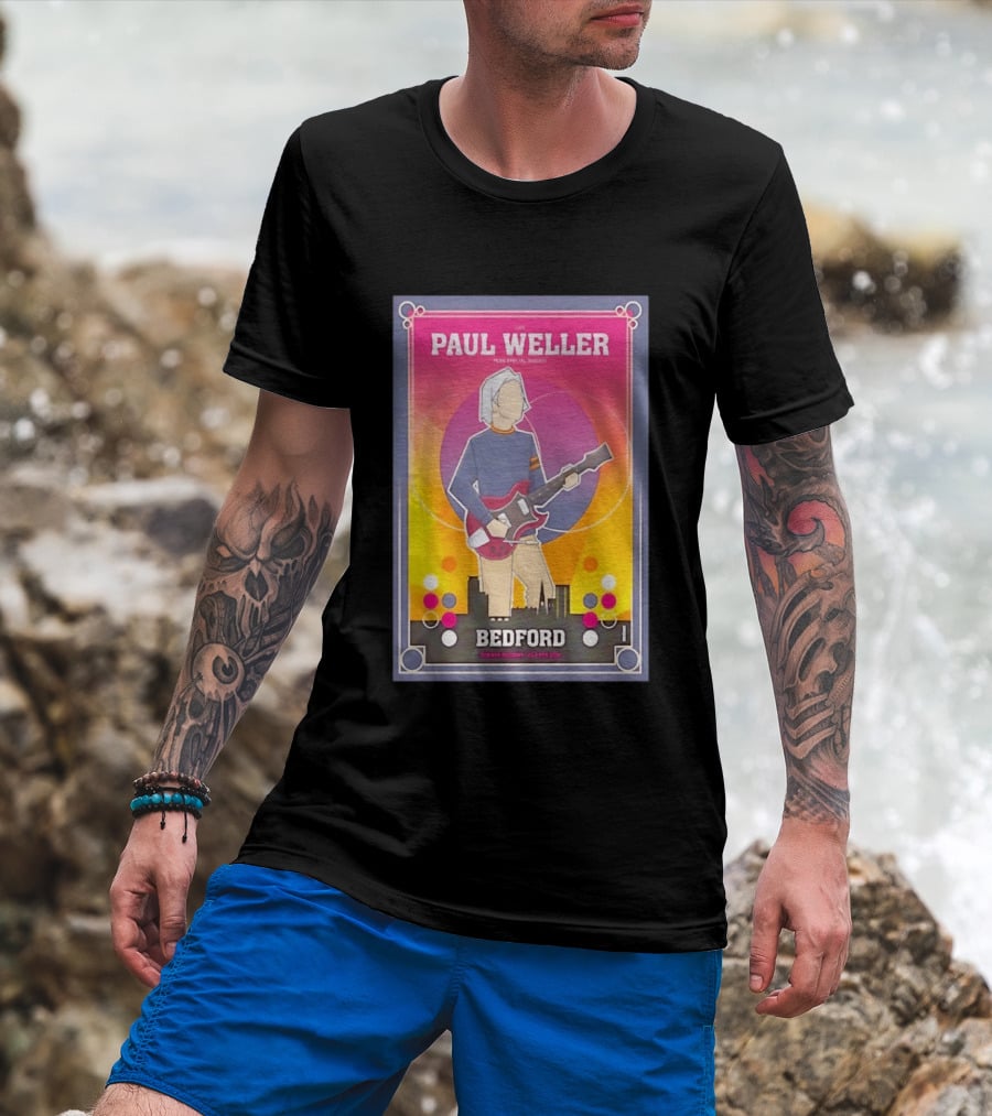 Paul Weller Live Plus Special Guests Bedford River Festival Summer Sessions 2023 T-Shirt