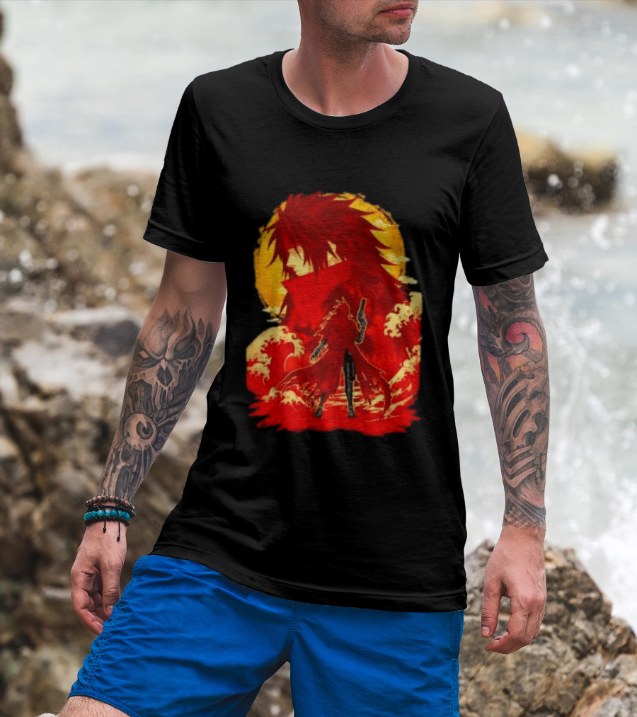 Vincent Valentine Final Fantasy VII Japanese Wave T-Shirt