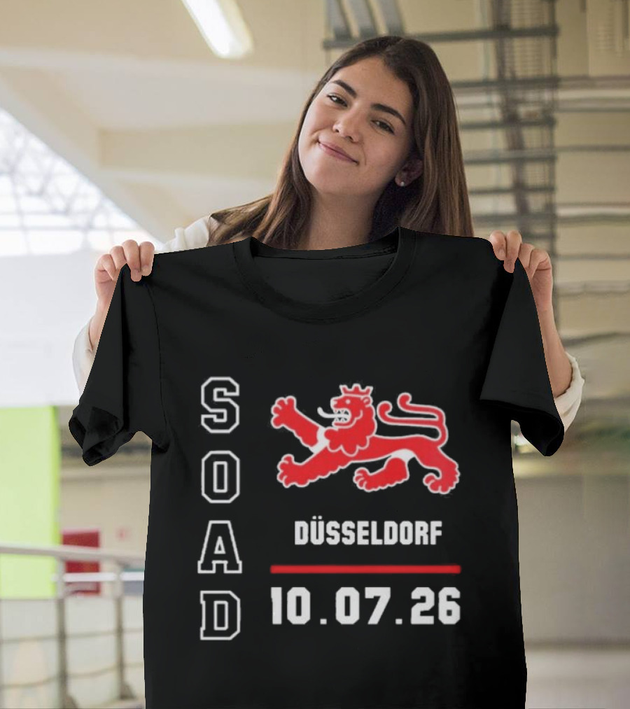 SOAD Düsseldorf 2026 Red Lion Event 10.07.26 T-Shirt