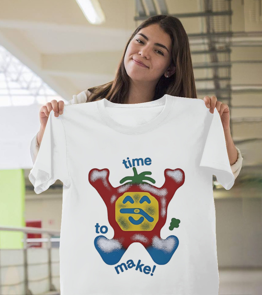 Time To Make Tomato Face Playful T-Shirt