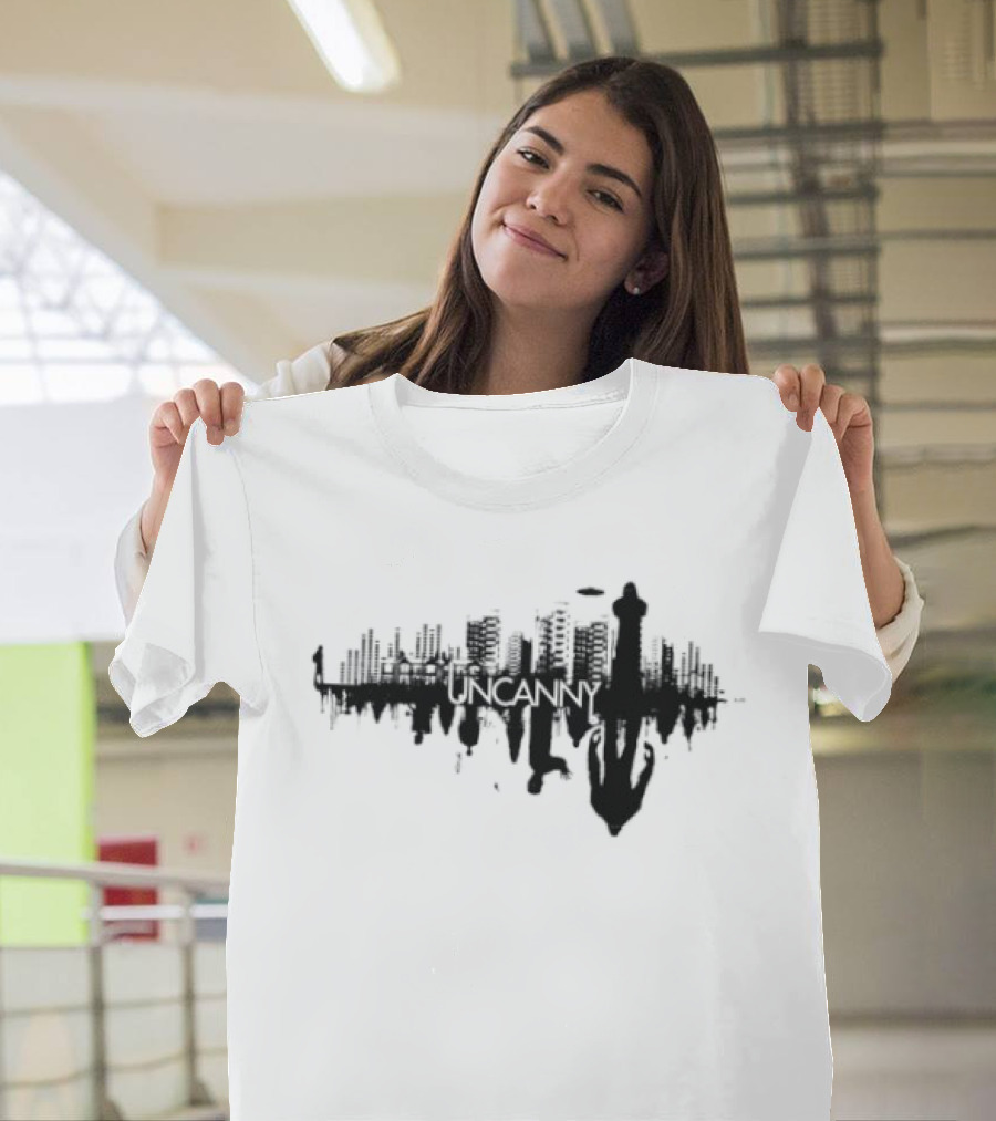 Uncanny City Silhouette Cityscape Urban Skyline T-Shirt