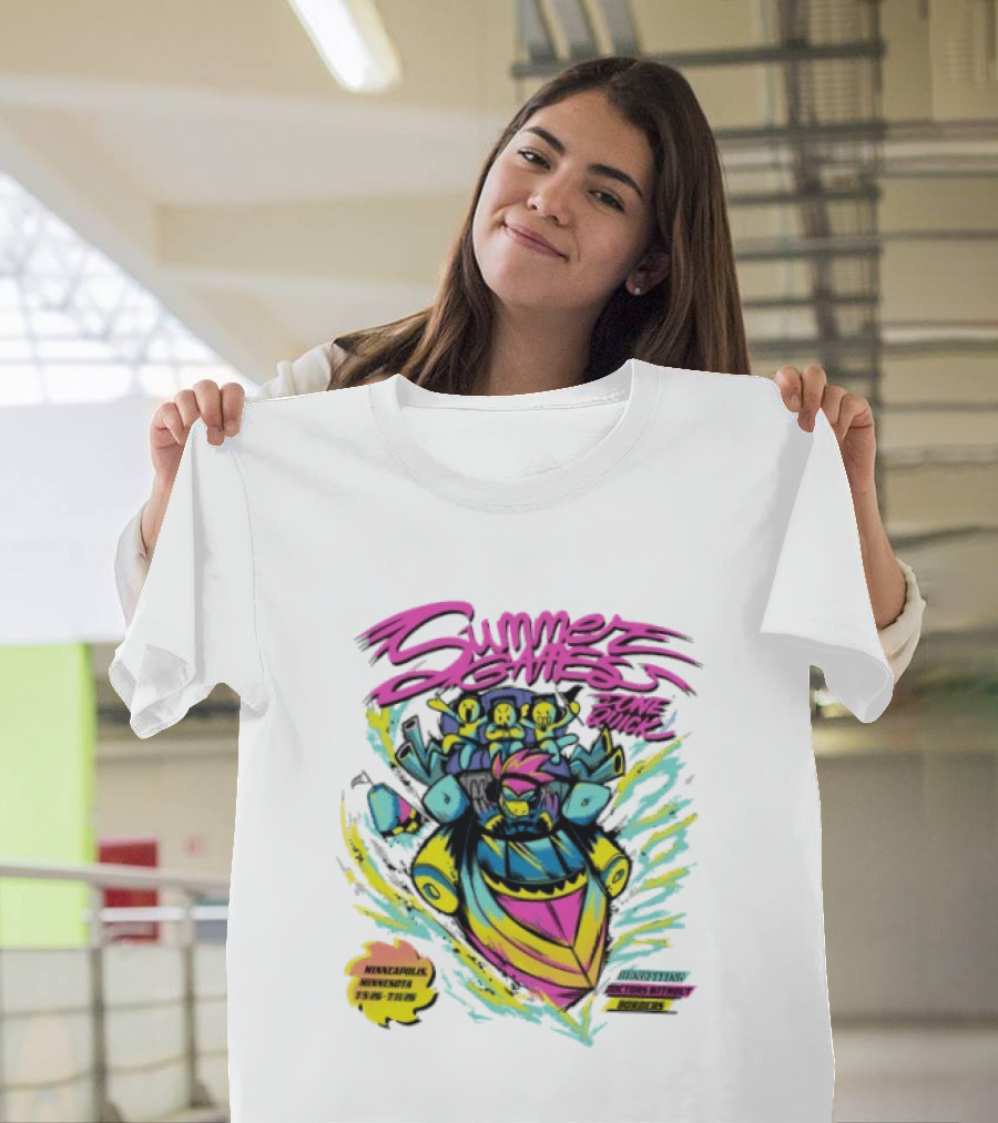 Summer Games Zone Quick Minneapolis 2026 Minnesota Benefiting Doctors Without Borders T-Shirt