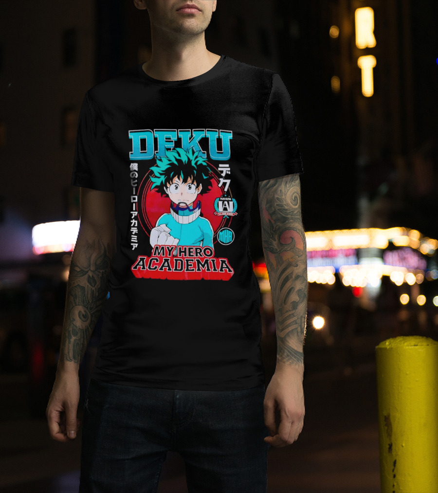 Deku Boku No Hero Academia Midoriya Izuku Japanese T-Shirt