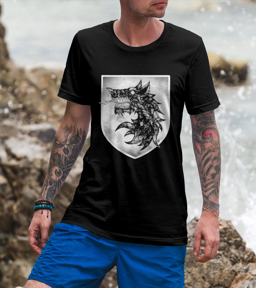 Direwolf House Stark Sigil Game Of Thrones T-Shirt