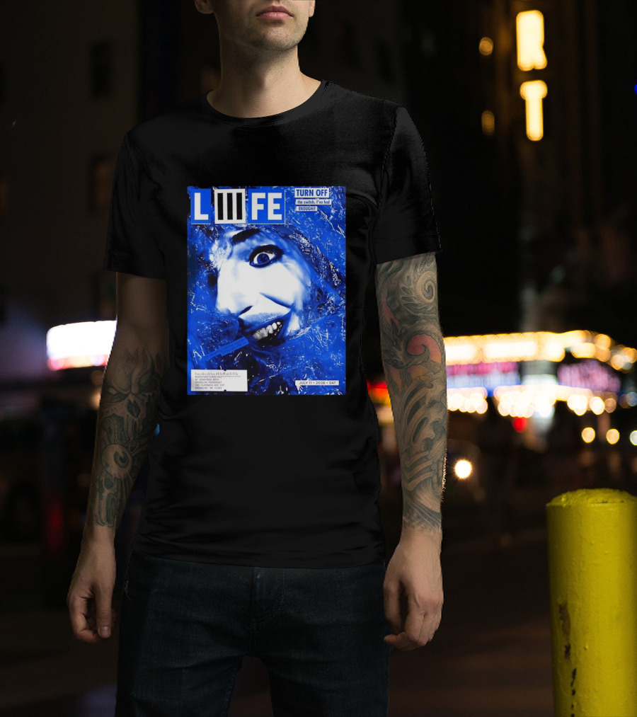 LIFE Turn Off The Switch I've Had Enough July 11 2026 Brooklyn Paramount T-Shirt