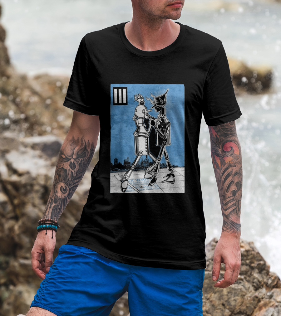 Jack White Brooklyn Paramount July 12 2026 Dancing Robots T-Shirt