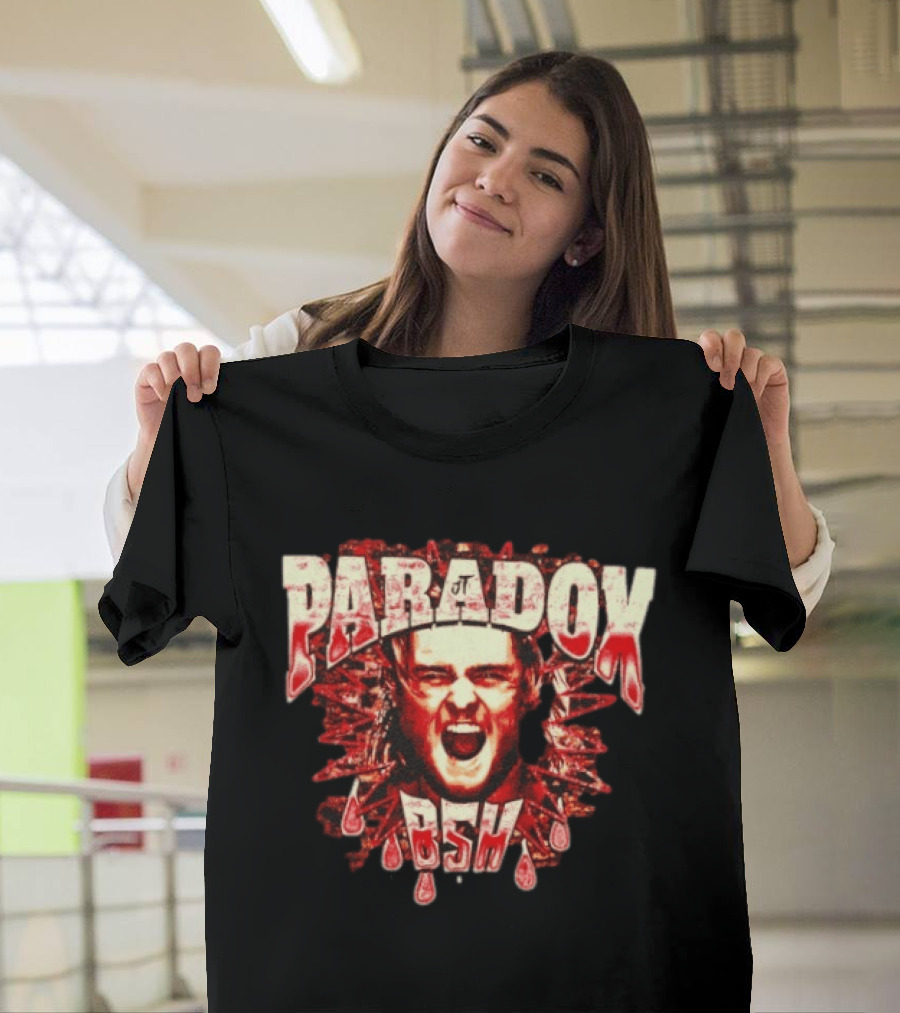 JT Paradox BSH Blood Red Bootleg Rap T-Shirt