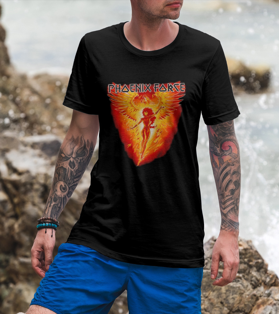 Phoenix Force X Men Jean Grey Marvel Comics T-Shirt