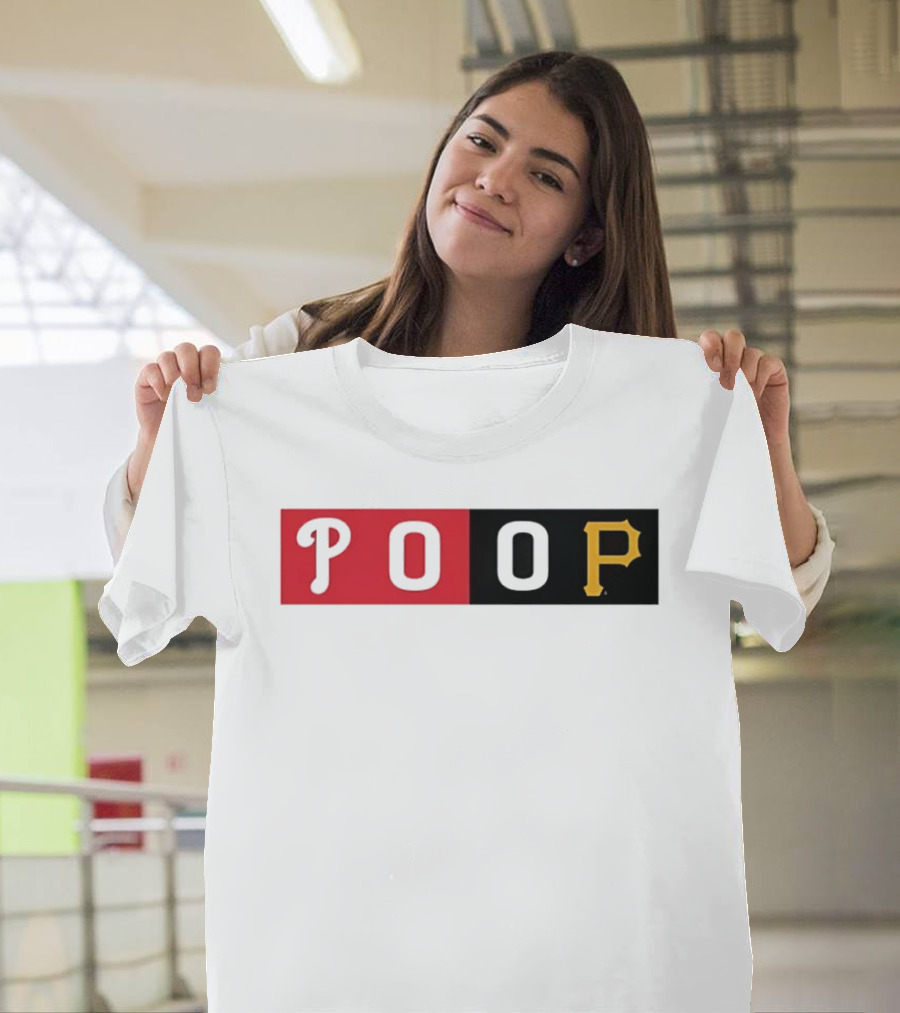 POOP Joe Roderick Pittsburgh Pirates T-Shirt