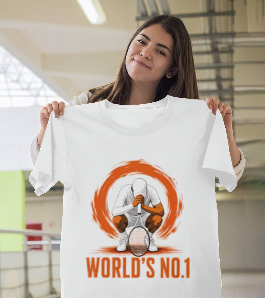 Jannik Sinner World's No 1 Tennis Champion T-Shirt