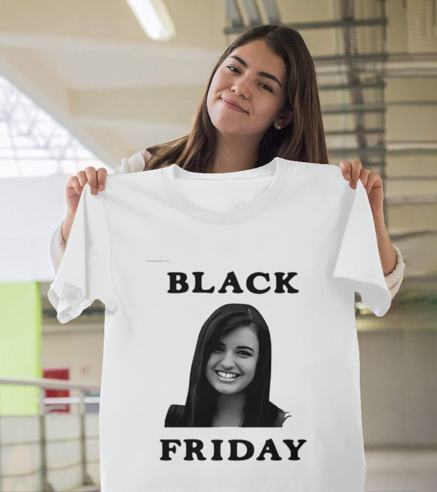 Rebecca Black Friday Meme Face Combo T-Shirt