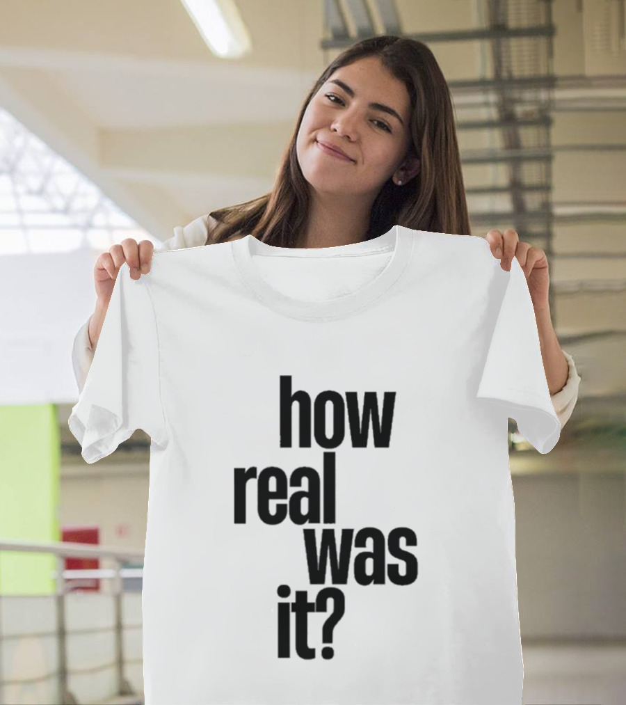 Asha Banks UK How Real Was It T-Shirt