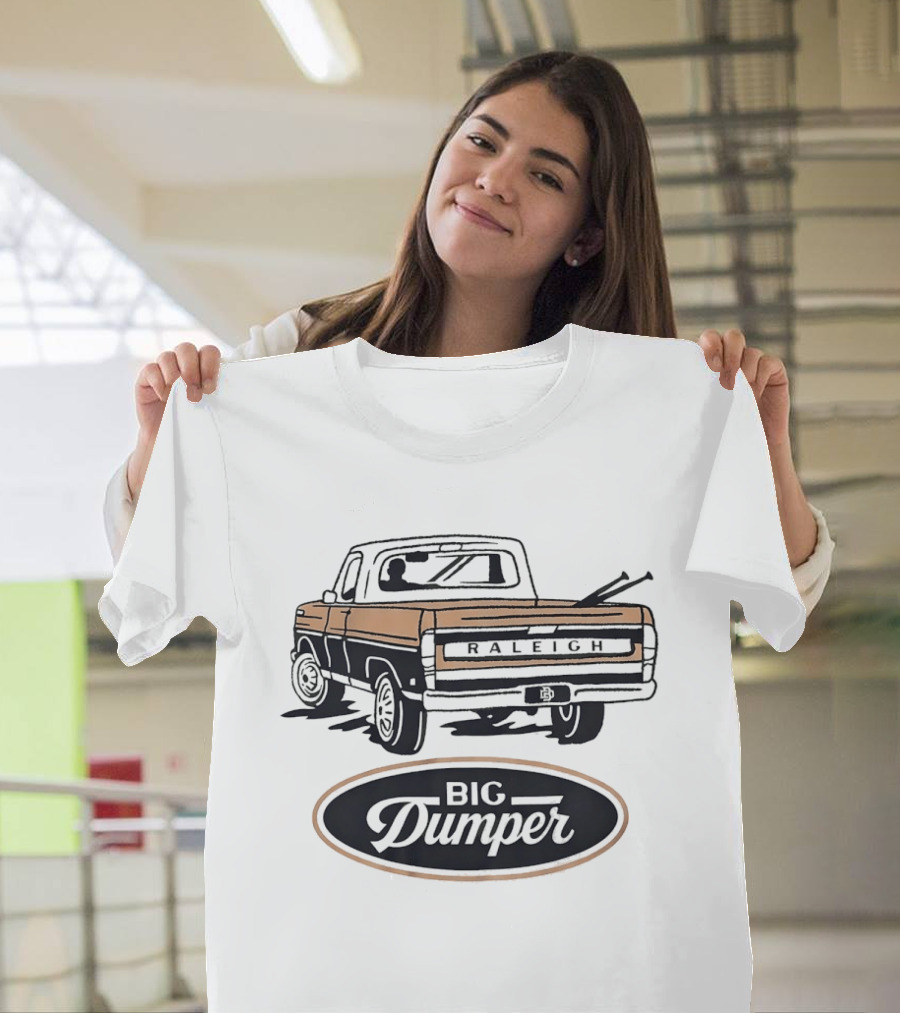 Big Dumper Raleigh Pickup Truck T-Shirt