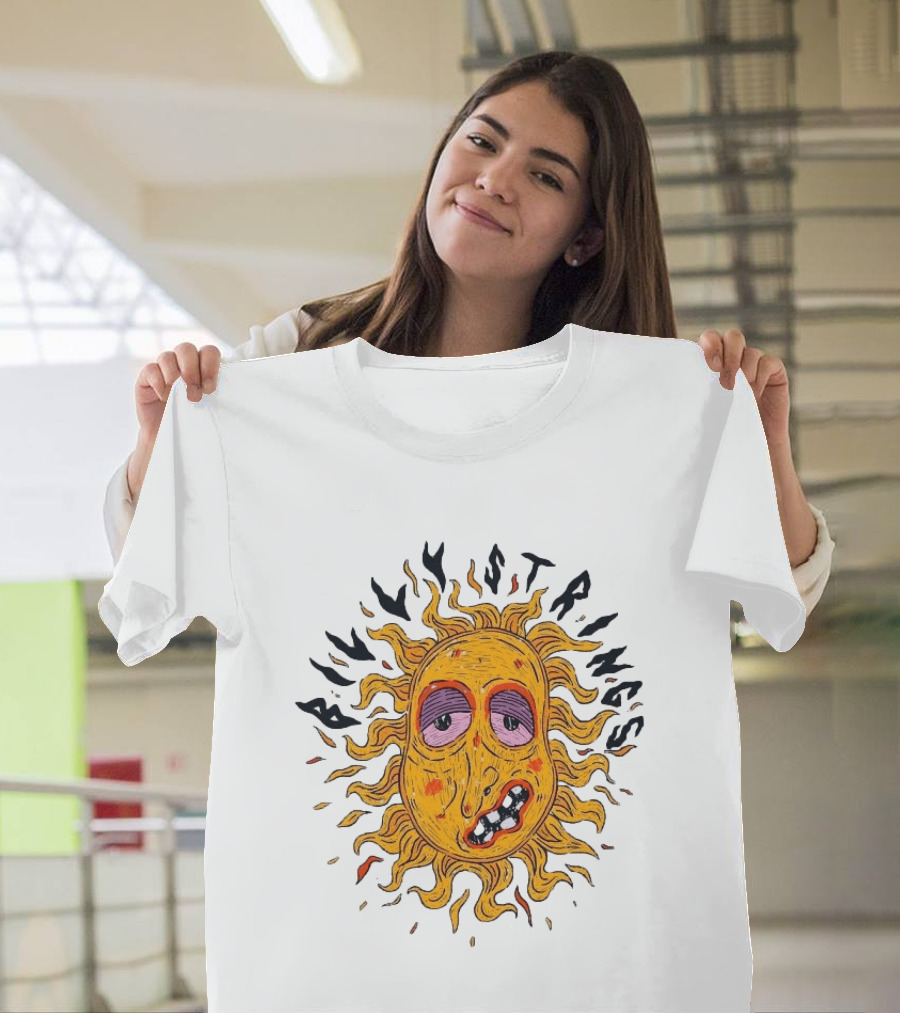 Billy Strings Sun Face Psychedelic Sunburst T-Shirt