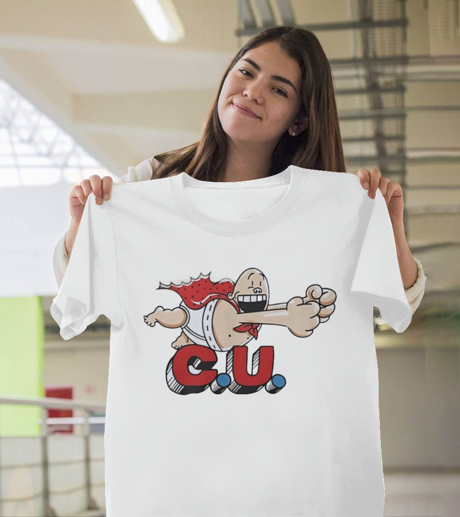 Captain Underpants CU Dav Pilkey Flying Hero T-Shirt