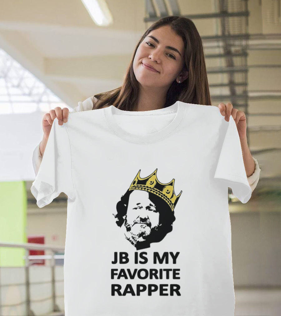 JB Is My Favorite Rapper King Crown Music T-Shirt