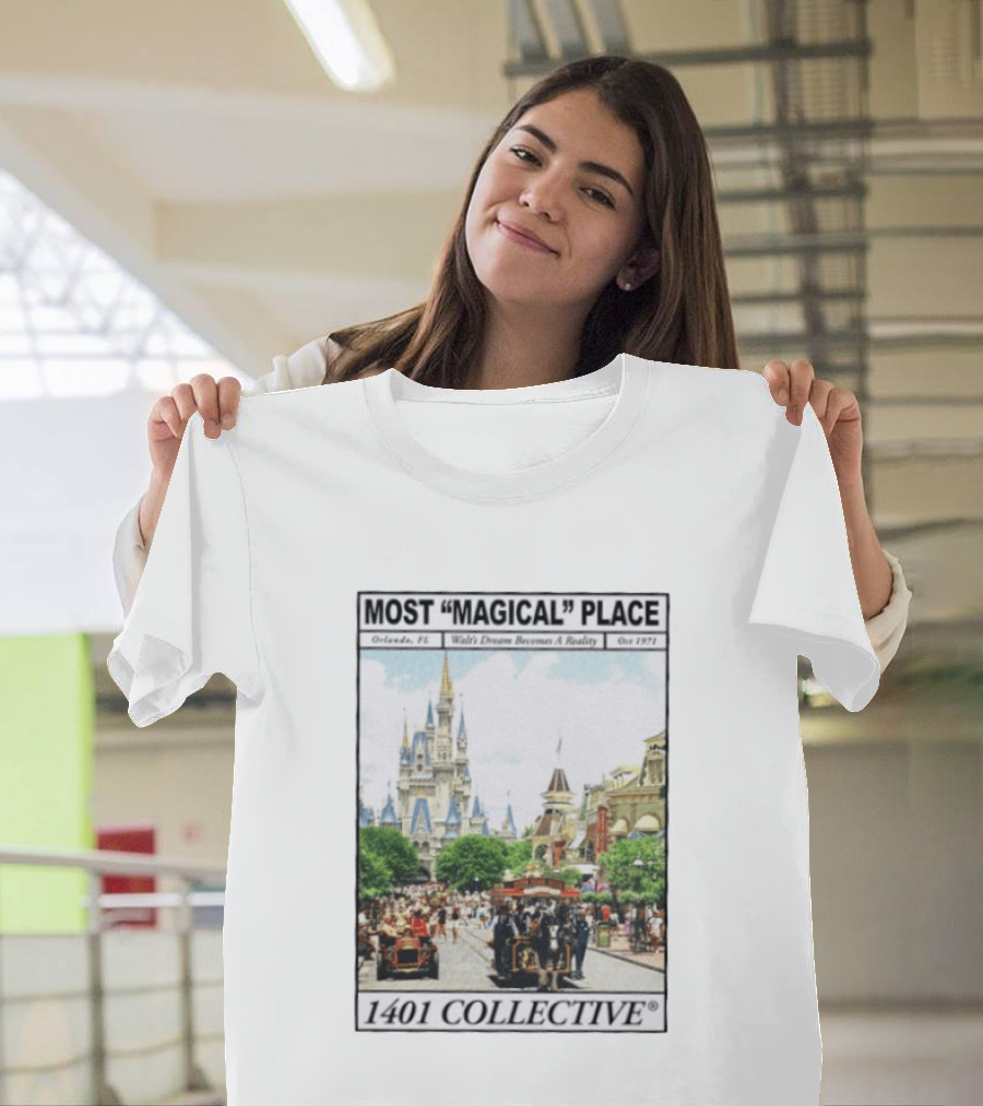 Most Magical Place Orlando Walt's Dream Becomes A Reality Oct 1971 1401 Collective T-Shirt