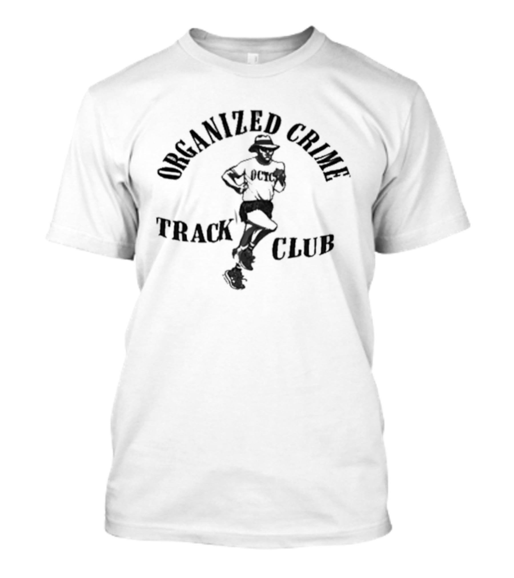 Organized Crime Track Club Running Gangster T-Shirt