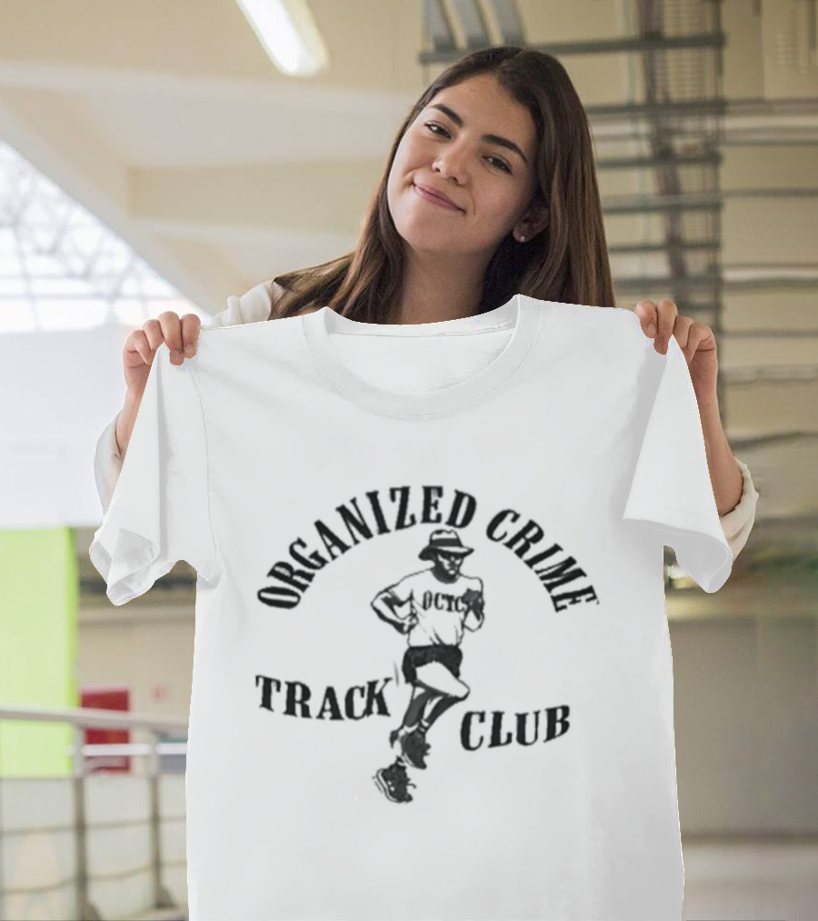 Organized Crime Track Club Running Gangster T-Shirt