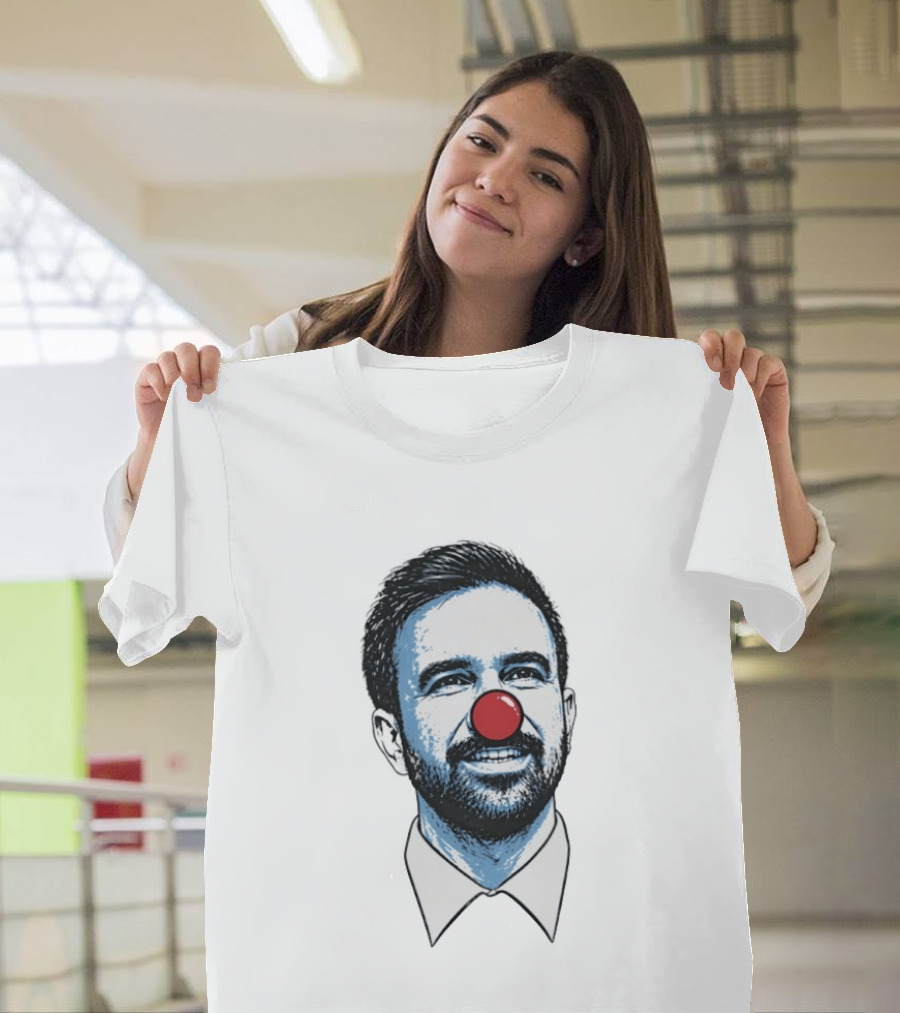 Zohran Mamdani Clown Red Nose New York State Assembly T-Shirt