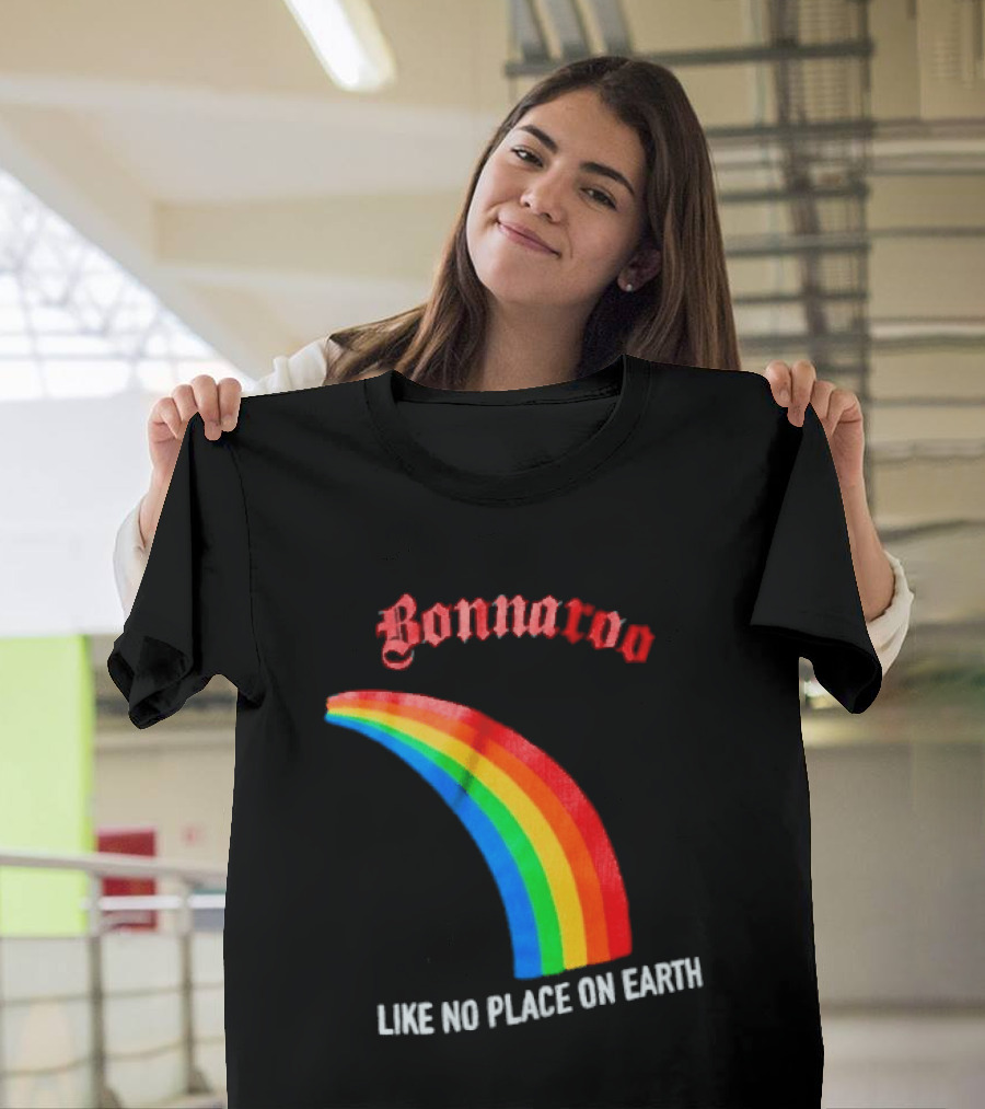 Bonnaroo Rainbow Like No Place On Earth Music Festival T-Shirt