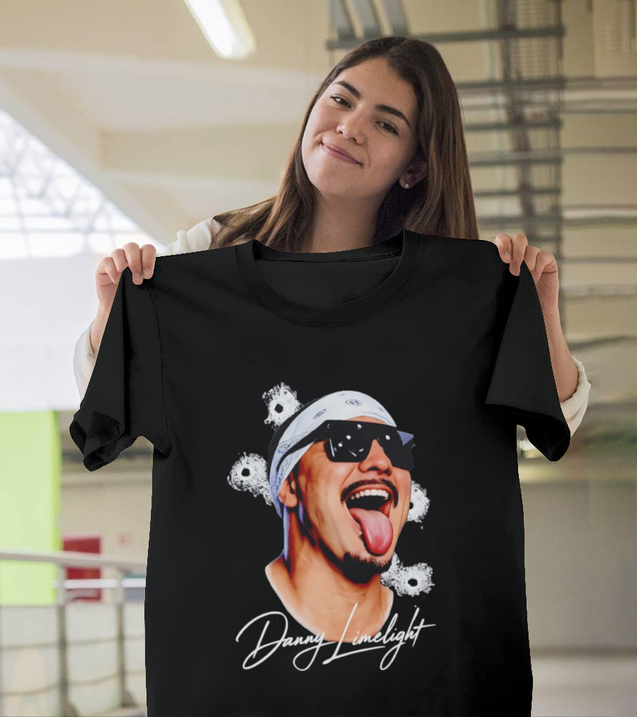 Danny Limelight Wrestling AEW Bandana And Sunglasses T-Shirt