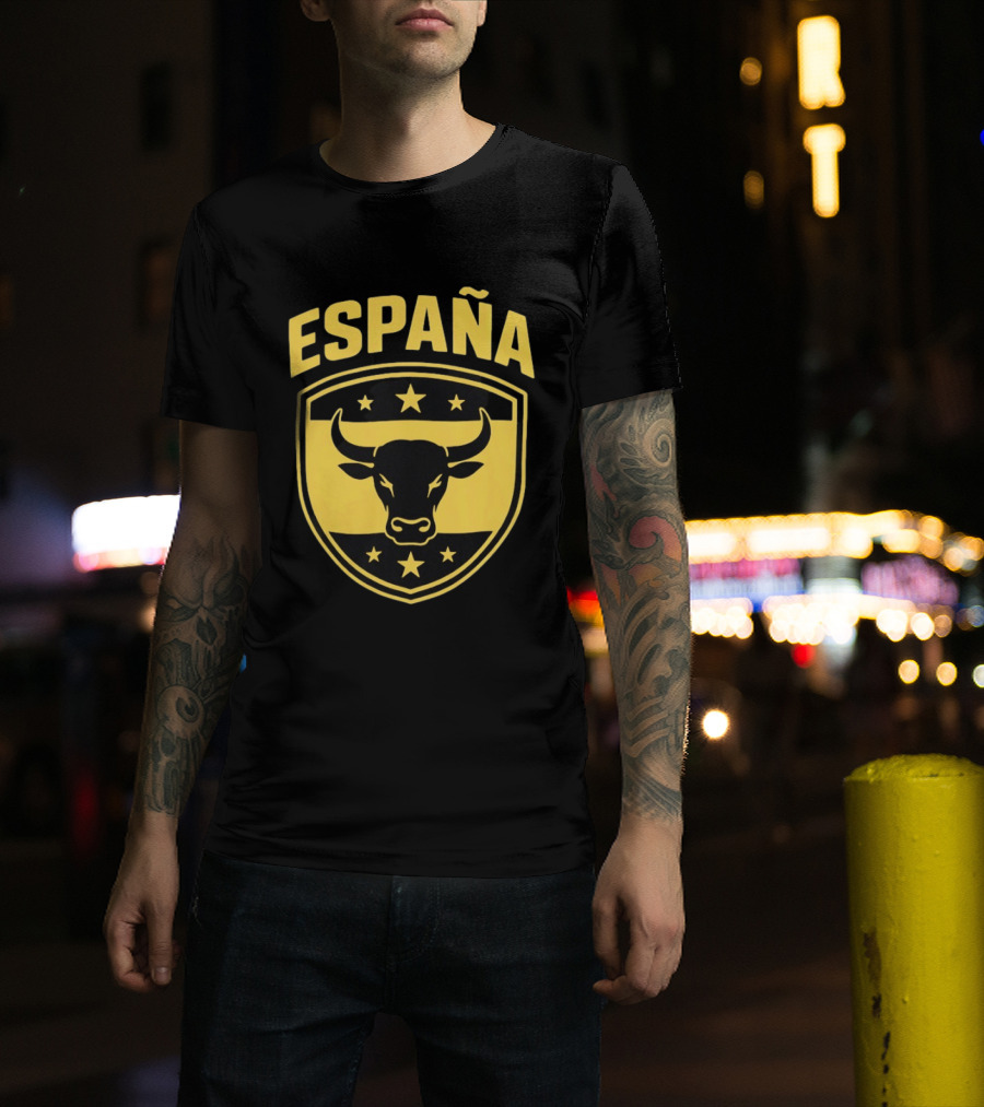 España Bull Shield Stars Toro Spanish T-Shirt