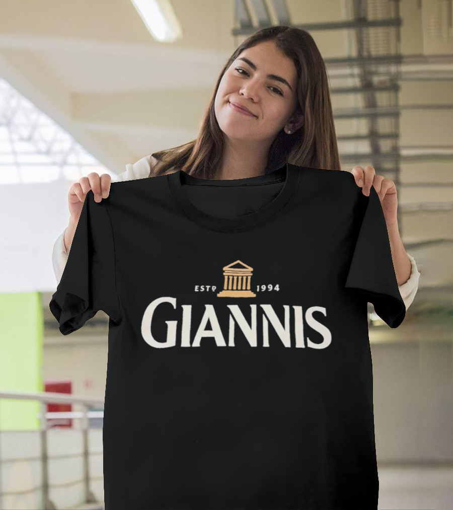Giannis Antetokounmpo Est 1994 Greek Heritage T-Shirt
