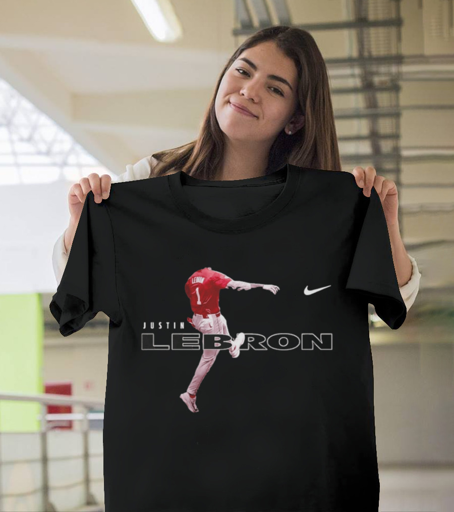 Justin Lebron Athlete Energy Alabama Crimson Tide Nike Jump T-Shirt