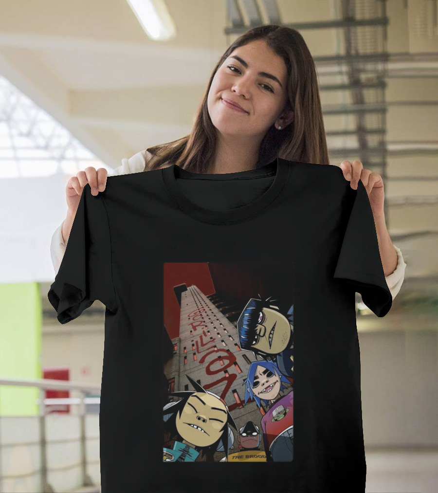 GORILLAZ Trellick Tower Characters The Brood T-Shirt