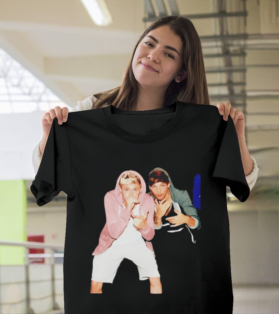 Niall Horan Louis Tomlinson One Direction Pose T-Shirt