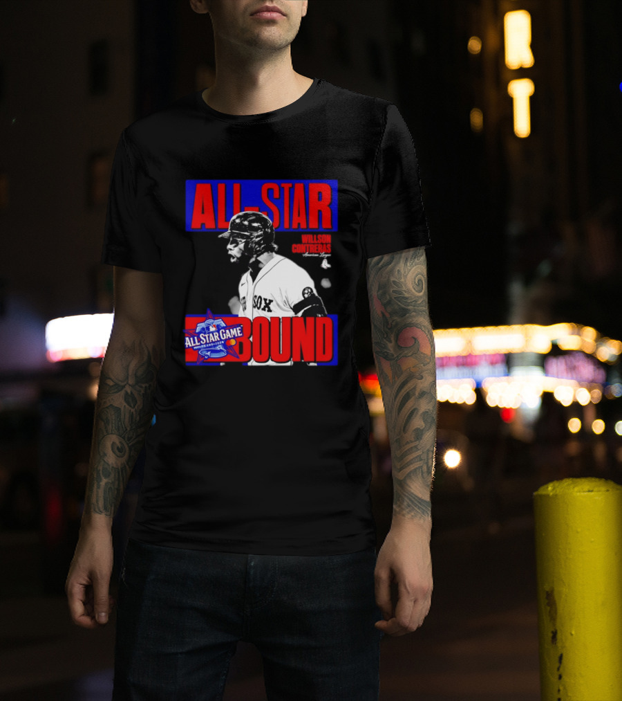 All Star Bound 2024 Willson Contreras Texas American League T-Shirt