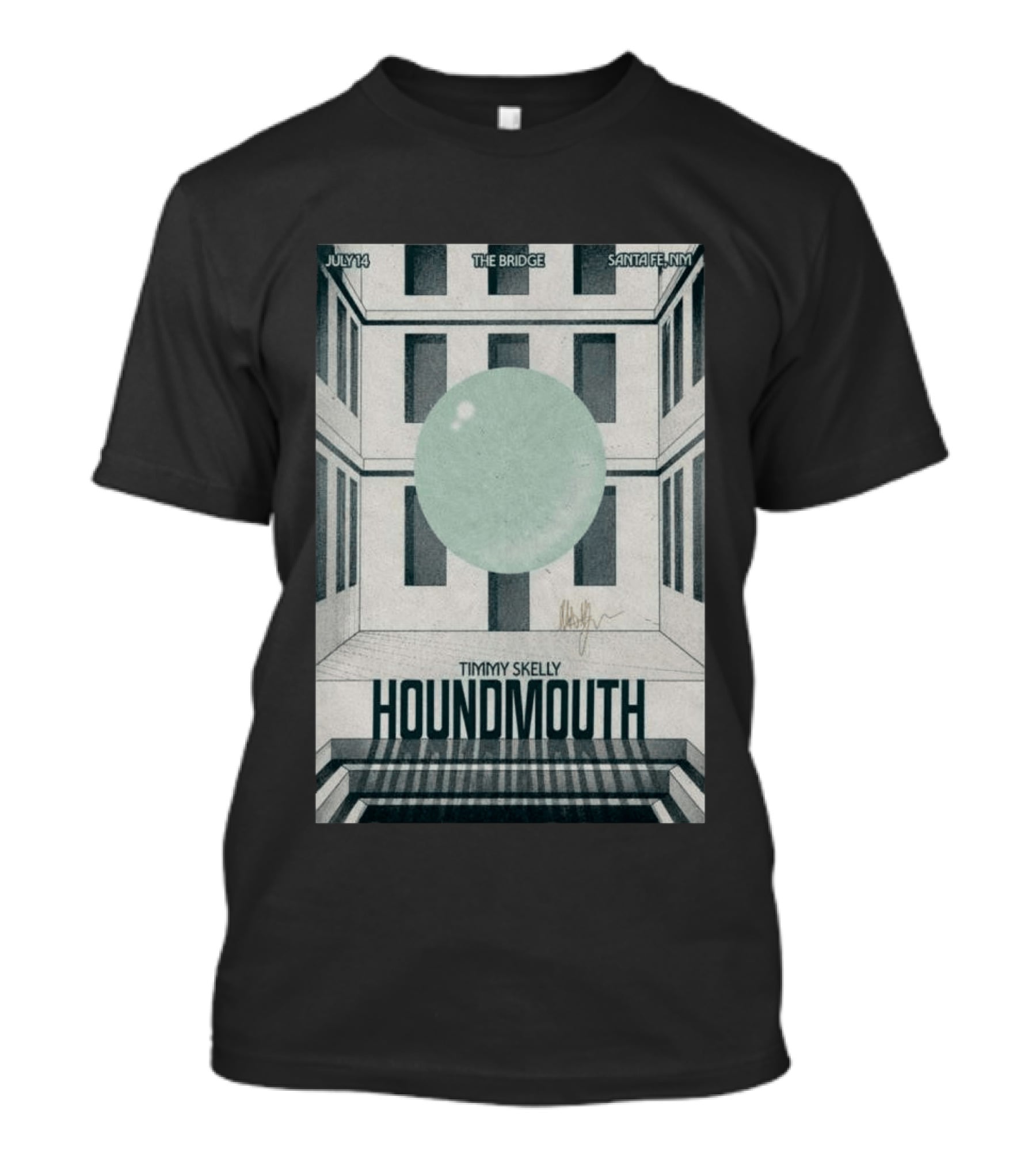 Houndmouth Timmy Skelly The Bridge Santa Fe NM July 14 2026 T-Shirt