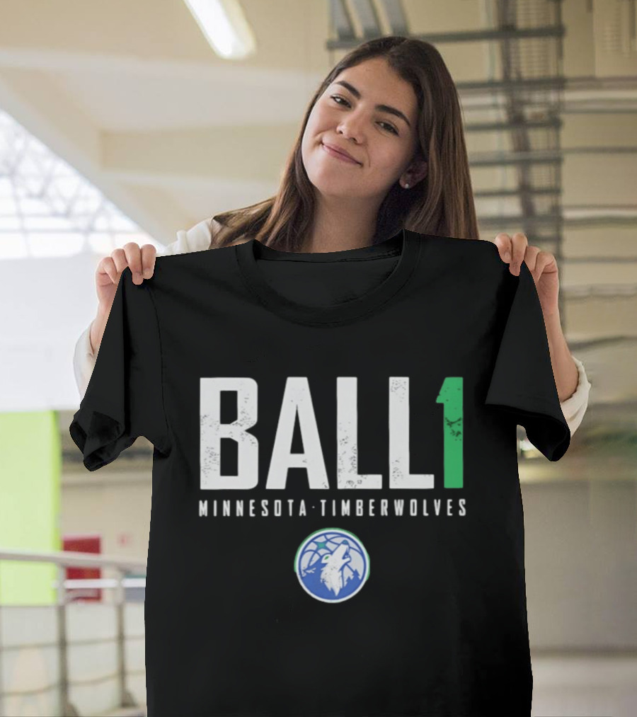 Minnesota Timberwolves LaMelo Ball 1 Basketball T-Shirt