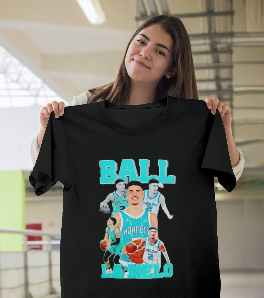 LaMelo Ball Hornets Buzz City Charlotte NBA T-Shirt