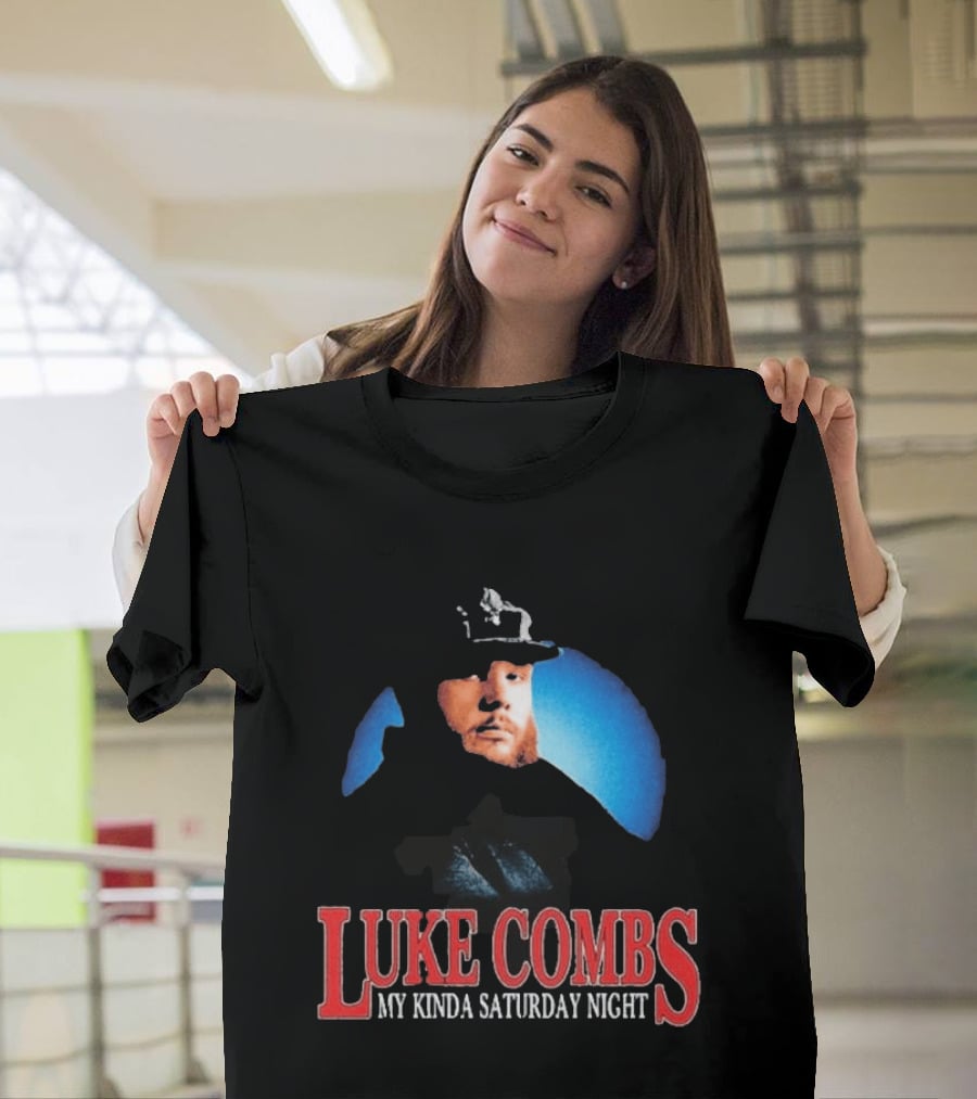 Luke Combs My Kinda Saturday Night Tour UK EU Pop Up London Dublin Edinburgh T-Shirt