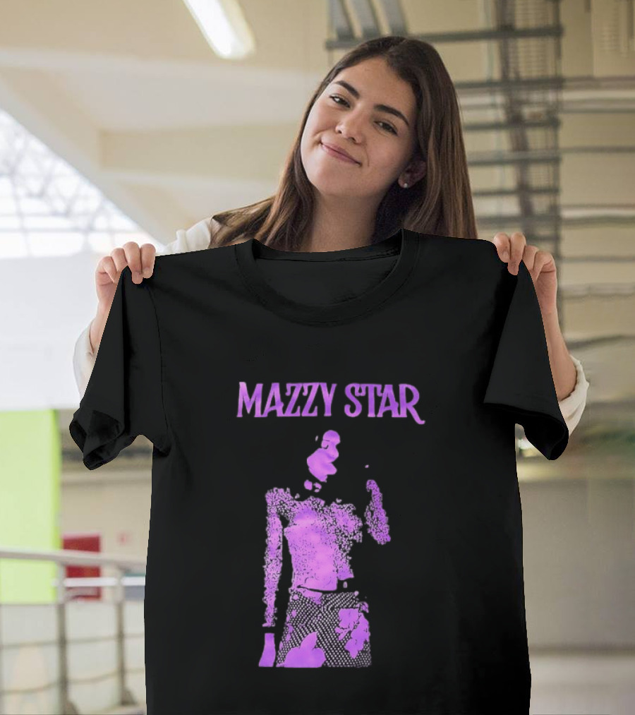 Mazzy Star Hope Sandoval Purple Aesthetic Alternative Rock T-Shirt