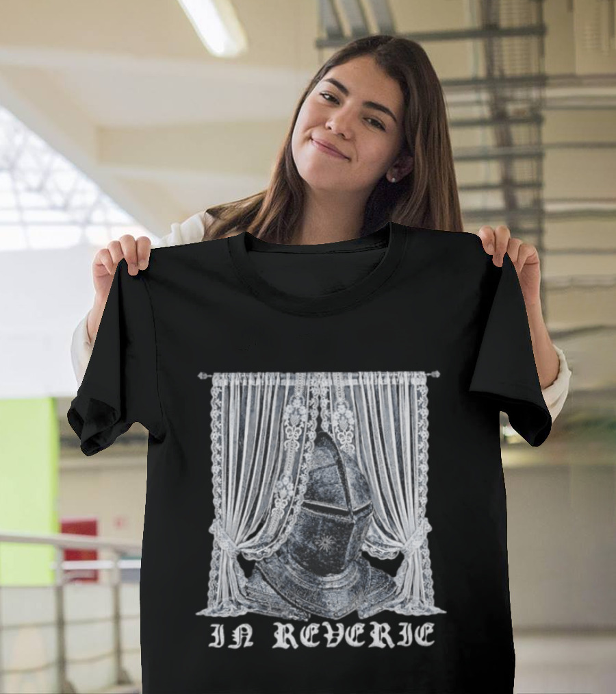 In Reverie Knight Helmet Medieval Armor Curtain T-Shirt