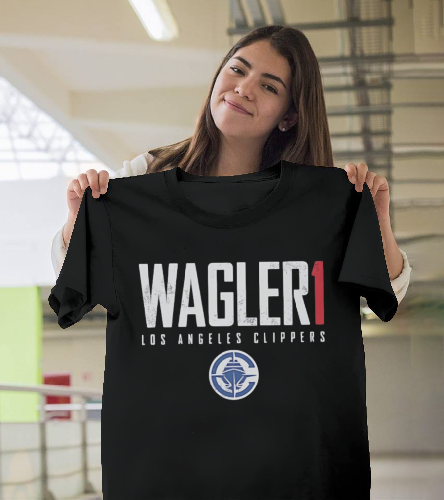 Wagler 1 Los Angeles Clippers NBA Name And Number T-Shirt