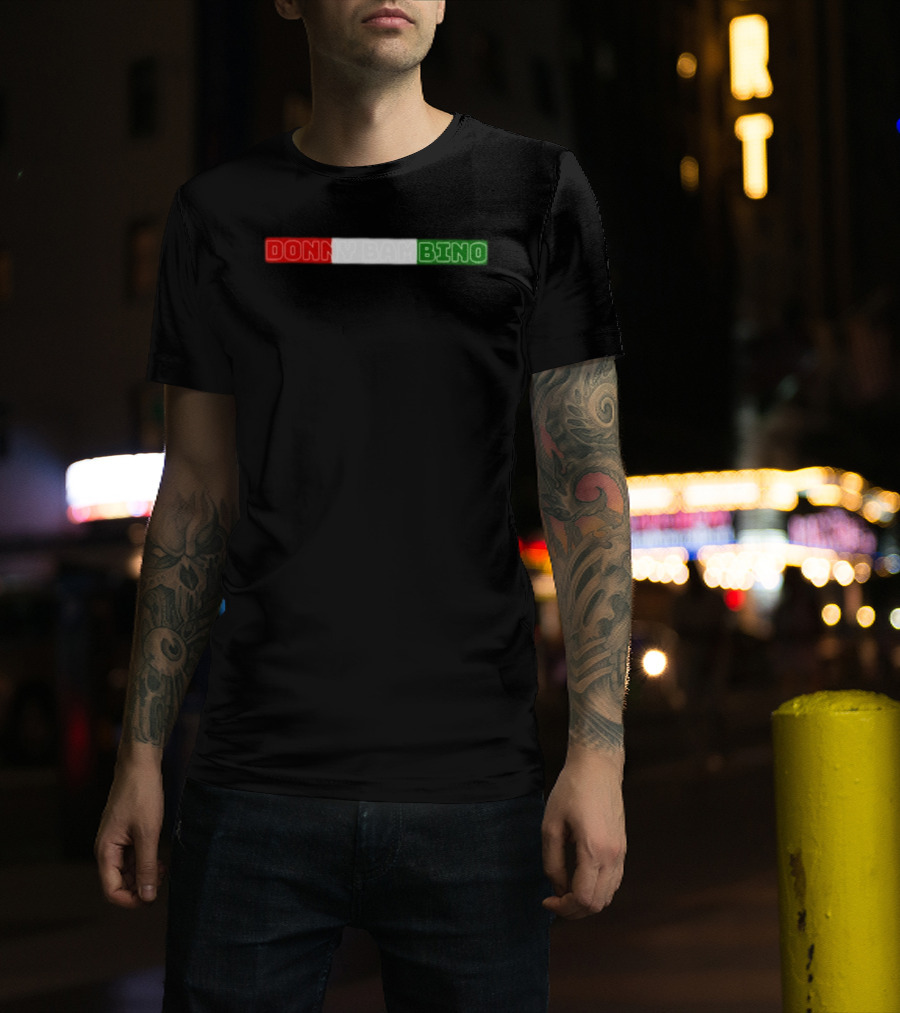 Donny Bambino Italian Flag T-Shirt